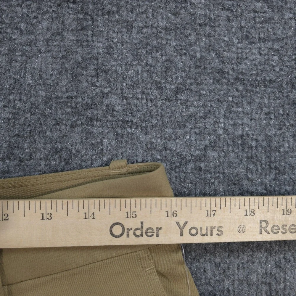 Lululemon Pants Womens 12 Beige Pleat-Front High-Rise Trouser Wide Leg Office